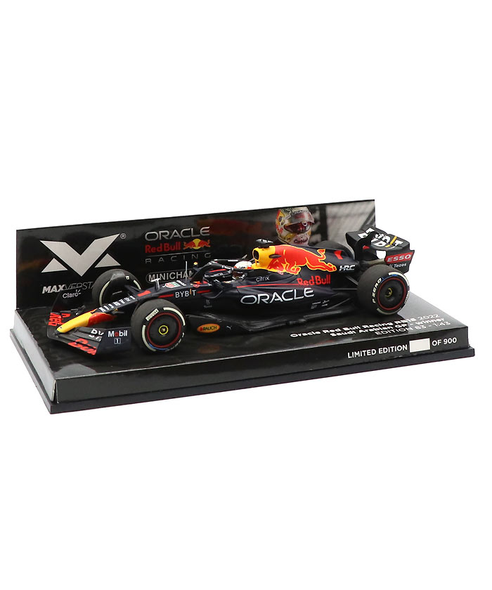 ミニチャンプス 1/18 rb16b アブダビGP マックスフェルスタッペン別注+