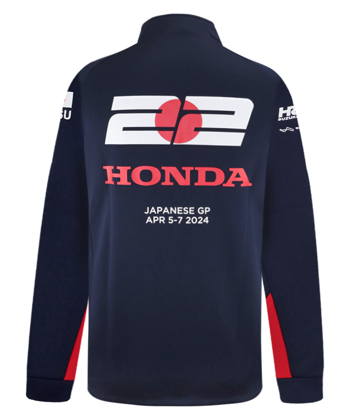 11 / HRC (HONDA)|ソフトシェルジャケット角田裕毅 x HRC Honda RACING コラボ シェル ジャケット 日の丸 2024  F1オフィシャルグッズストア EURO SPORTS公式通販