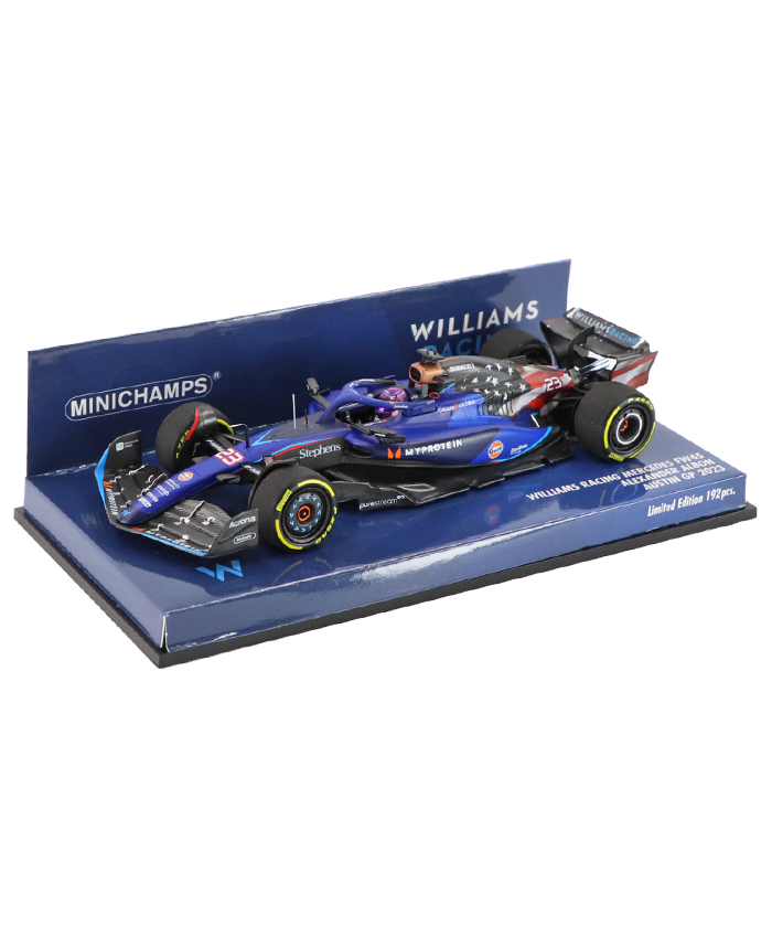 8 / ウィリアムズ|1/43スケールミニチャンプス 1/43スケール ウィリアムズ レーシング FW45 アレクサンダー・アルボン 2023年  オースティンGP F1オフィシャルグッズストア EURO SPORTS公式通販