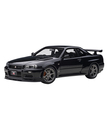 オートアート 1/18スケール 日産 スカイライン GT-R （R34） Vスペック II （ブラックパール）/msl