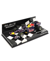 【海外並行品】ミニチャンプス 1/43スケール レッドブルレーシング ルノー セバスチャン・ベッテル　2011年ショーカ…