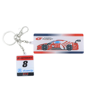 【50％オフセール】HRC Honda RACING x スーパーGT参戦チーム コラボ ARTA 8号車 アクリルキー…