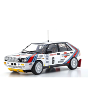 京商 1/18スケール ランチア デルタ HF 4WD No.6 チームランチア マルティニ 1987年 モンテカルロ …