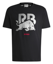 VISA CASH APP RB F1 チーム ライフスタイル コマーシャル ロゴ Tシャツ 2024 ブラック…