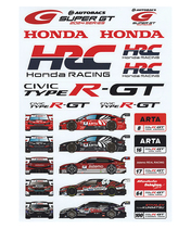 HRC Honda RACING x スーパーGT参戦チームコラボ ステッカーセット…