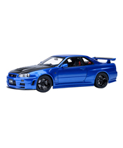 【30%オフセール】オートアート 1/18スケール ニスモ R34 GT-R Z-tune （ベイサイドブルー）/msl…