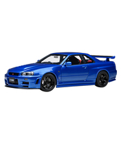 【30%オフセール】オートアート 1/18スケール ニスモ R34 GT-R Z-tune （ベイサイドブルー）/msl…