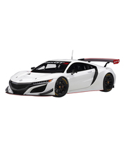 【30%オフセール】オートアート 1/18スケール ホンダ NSX GT3 2018 （ホワイト）/msl…