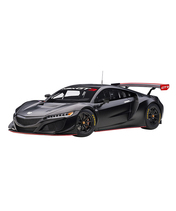 【30%オフセール】オートアート 1/18スケール ホンダ NSX GT3 2018 （マット・ブラック）/msl…