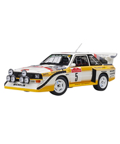 【30%オフセール】オートアート 1/18スケール アウディ スポーツクワトロ S1 WRC 1985 #5 （ロール／…