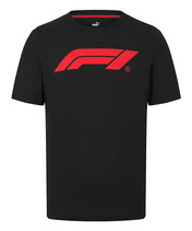 PUMA FORMULA 1  ロゴ Tシャツ ブラック 2025