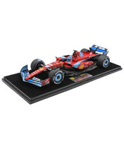 ルックスマート 1/18スケール フェラーリ SF-24 シャルル・ルクレール 2024年 マイアミGP 3位 /24f…