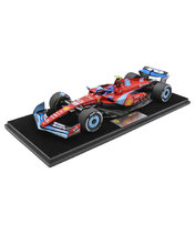 ルックスマート 1/18スケール フェラーリ SF-24 カルロス・サインツ 2024年 マイアミGP /24f1m…