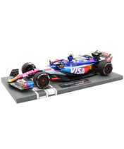 ミニチャンプス 1/18スケール VISA CASH APP RB F1 ホンダ VCARB 01 角田裕毅 2024年…