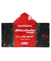 HRC Honda RACING x スーパーGT コラボ フード付き ビッグタオル Modulo Nakajima R…