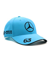 メルセデス AMG ペトロナス F1 チーム ジョージ・ラッセル キャップ ブルー…