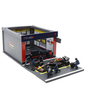 ブラゴ 1/43スケール オラクル レッドブル レーシング ホンダ RB20 マックス・フェルスタッペン ジオラマ ピッ…