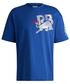 VISA CASH APP RB F1 チーム ライフスタイル コマーシャル グラフィックロゴ Tシャツ 2024 ブルー画像サブ