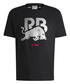 VISA CASH APP RB F1 チーム ライフスタイル コマーシャル ロゴ Tシャツ 2024 ブラック画像サブ