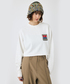 ホンダ HRC MOUSSY CROPPED プルオーバー ホワイト画像サブ