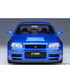 【30%オフセール】オートアート 1/18スケール ニスモ R34 GT-R Z-tune （ベイサイドブルー）/msl画像サブ