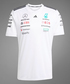 メルセデス AMG ペトロナス F1 チーム ドライバー Tシャツ ホワイト 2025 /アディダス/TM-W画像サブ