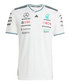 【オーセンティック】メルセデス AMG ペトロナス F1 チーム ドライバー Tシャツ ホワイト 2025 /アディダス/TM-W