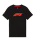 【キッズサイズ】PUMA FORMULA 1 ロゴ Tシャツ ブラック 2025