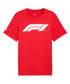 PUMA FORMULA 1 ロゴ Tシャツ レッド 2025