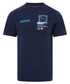 ウィリアムズ レーシング チーム HISTORY MADE Tシャツ ネイビー画像サブ