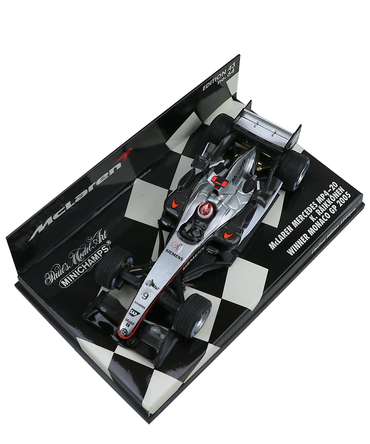 【海外並行品】ミニチャンプス 1/43スケール マクラーレン メルセデス MP4/20 キミ・ライコネン 2005年モナコGP優勝