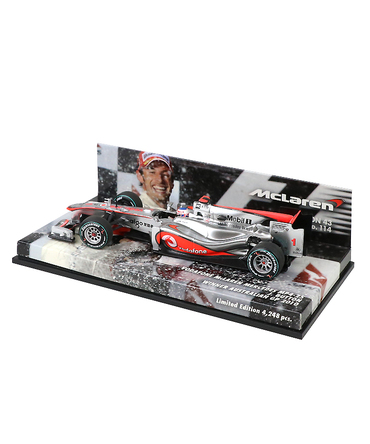 【海外並行品】ミニチャンプス 1/43スケール ボーダフォン マクラーレン メルセデス MP4-25 ジェンソン・バトン　2010年オーストラリアGP優勝