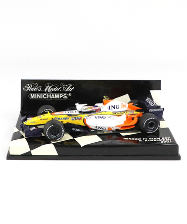 【海外並行品】ミニチャンプス 1/43スケール ルノー F1 チーム R27 ヘイキ・コバライネン 2007年