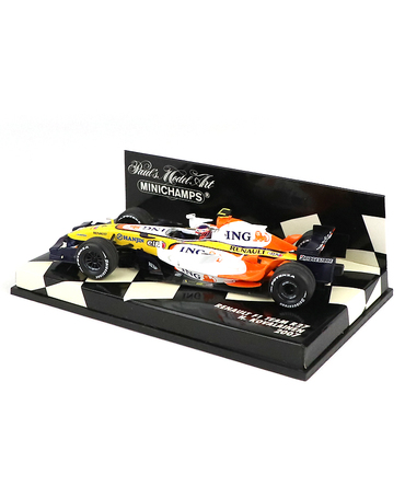 【海外並行品】ミニチャンプス 1/43スケール ルノー F1 チーム R27 ヘイキ・コバライネン 2007年