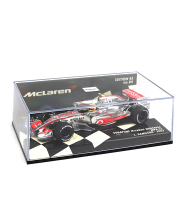 【海外並行品】ミニチャンプス 1/43スケール ボーダフォン マクラーレン メルセデス MP4/22 ルイス・ハミルトン 2007年