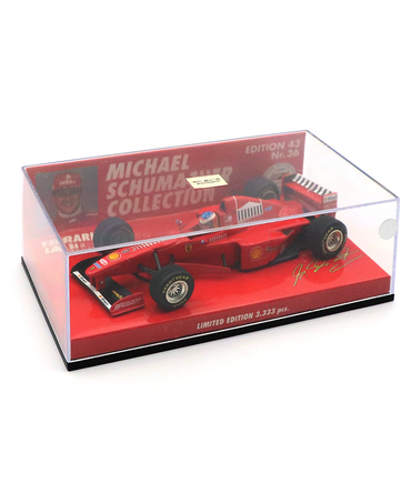 【海外並行品】ミニチャンプス 1/43スケール フェラーリ 1998 ランチバージョン ミハエル・シューマッハー No.36