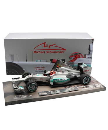 ミハエル・シューマッハー F1引退記念 2012年 ブラジルGPモデルカー