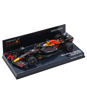 ミニチャンプス 1/43スケール オラクル レッドブル レーシング RB18 マックス・フェルスタッペン 2022年 モナコGP 3位入賞 /ARB/msa