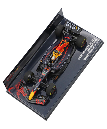 【60%オフセール】ミニチャンプス 1/43スケール オラクル レッドブル レーシング RB18 マックス・フェルスタッペン 2022年 カナダGP 優勝/ARB/msl