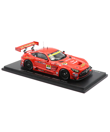 スパーク 1/43スケール R'Qs AMG GT3 - R'Qs MOTOR SPORTS NO.22 和田久 / 城内政樹 / 加納政樹 GT 300 スーパーGT 2023年