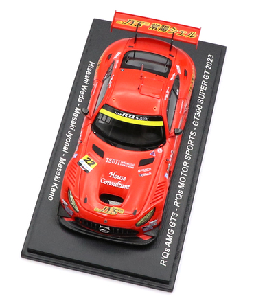 スパーク 1/43スケール R'Qs AMG GT3 - R'Qs MOTOR SPORTS NO.22 和田久 / 城内政樹 / 加納政樹 GT 300 スーパーGT 2023年