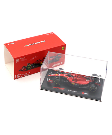 ブラゴ 1/43スケール フェラーリ SF23 シャルル・ルクレール 2023年（ドライバー付属）/23f1m