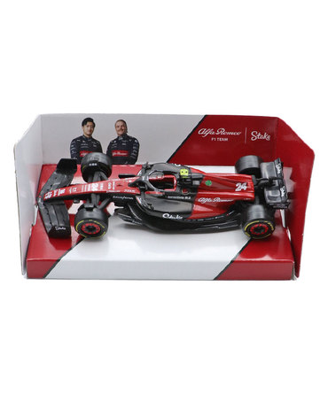 ブラゴ 1/43スケール アルファロメオ F1チーム C43 周 冠宇(ジョウ・グアンユー) 2023年/23f1m