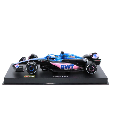 ブラゴ 1/43スケール BWT アルピーヌ F1チーム A523 エステバン・オコン 2023年（ドライバー付属）/23f1m