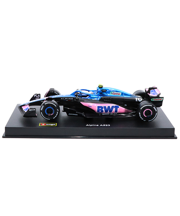 ブラゴ 1/43スケール BWT アルピーヌ F1チーム A523 ピエール・ガスリー 2023年（ドライバー付属）/23f1m