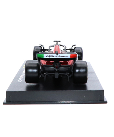 ブラゴ 1/43スケール アルファロメオ F1チーム C43 バルテリ・ボッタス 2023年（ドライバー付属）/23f1m