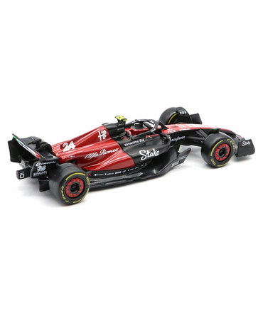 ブラゴ 1/43スケール アルファロメオ F1チーム C43 周 冠宇(ジョウ・グアンユー) 2023年/23f1m