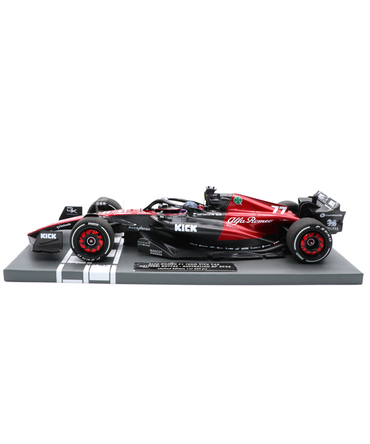 ミニチャンプス 1/18スケール アルファロメオ F1チーム KICK C43 バルテリ・ボッタス 2023年 オーストラリアGP/23f1m/msl