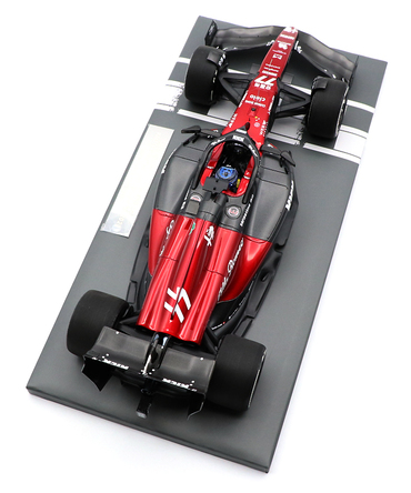 ミニチャンプス 1/18スケール アルファロメオ F1チーム KICK C43 バルテリ・ボッタス 2023年 オーストラリアGP/23f1m/msl