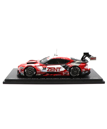 スパーク 1/43スケール ゼント セルモ GR スープラ NO.38 TGR TEAM ZENT CERUMO 立川祐路/ 石浦宏明 GT 500 スーパーGT 2022年